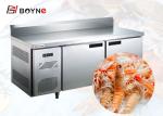 Commercial Kitchen Stainless Steel Air Cooling Tray Insert Freezer Cabinet
