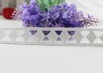 Chemical Polyester Lace Trim By The Yard With Hollow Out Geometric Rhombus