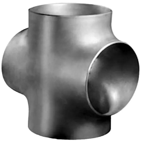 SS316L Sanitary Pipe Fittings Stainless Steel Seamless Equal Cross Tee Food