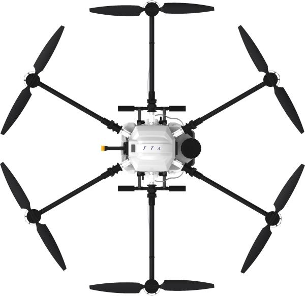 Tta M6e G200 16 Kg Agricultural Spraying Aircraft for Crop Monitoring Crop Drone
