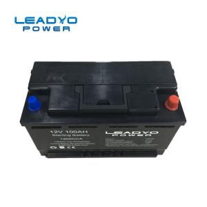 China 100Ah LiFePO4 Cranking Battery 12V Dual Purpose Lithium Marine Battery For Boat factory