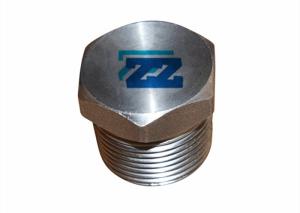 China Threaded Plug Hex Head NPT 1 / 2&quot; Forged Pipe Fittings Male Thread Connection factory