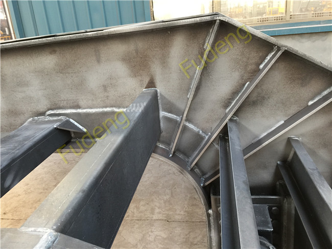 Drop Deck 3 Axles Low Bed Semi Trailer With Side Wall Mechanical Ladder