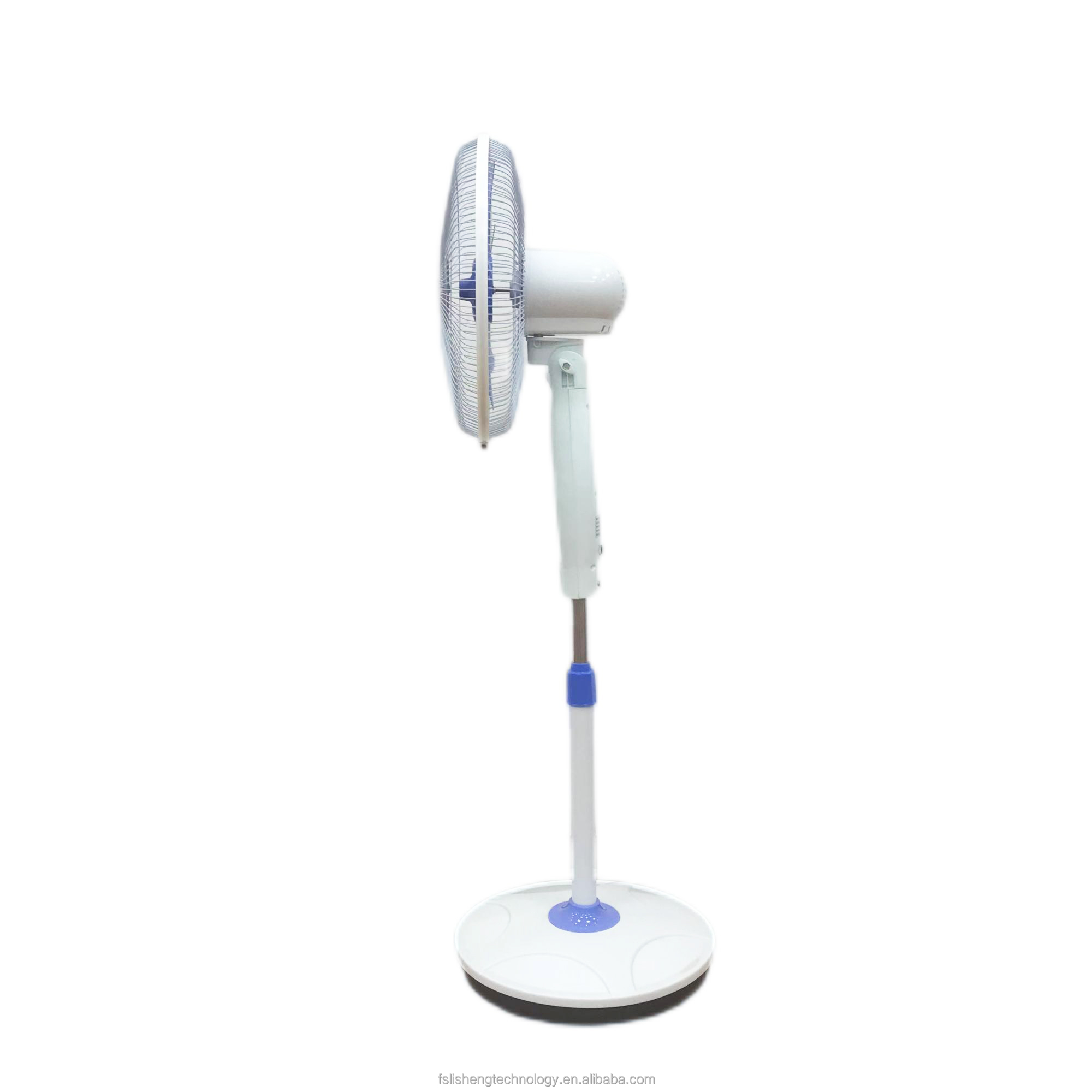 Low Noise 12V Rechargeable Adjustable Floor Fan With DC Brush Motor