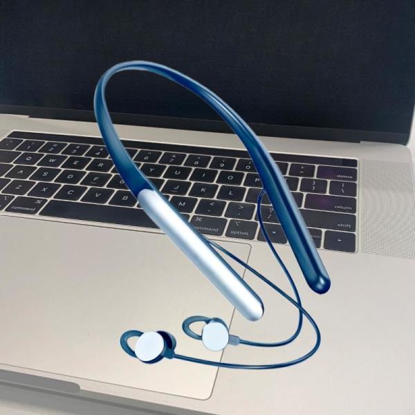 Ergonomic Neckband Hearing Amplifier Silicone Auto Digital Hearing Aids With
