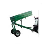 Single Axle 3way Hydraulic Dump Trailer; Small Farm Trailer With three Side