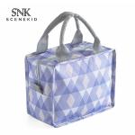 PEVA Lining 600D Polyester Insulated School Lunch Bag