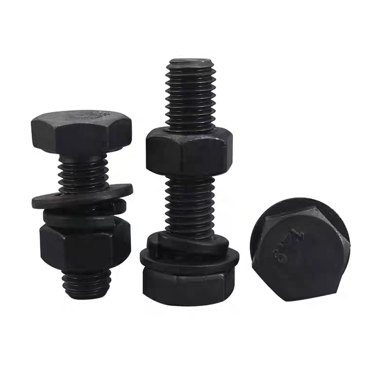 ISO9001 Certified Carbon Steel DIN 6921 Point Hex Flange Bolts for Various Industries