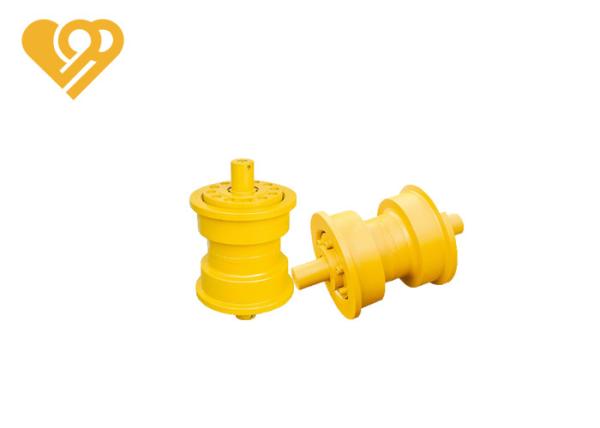 D6D Track Roller Double Flange OEM Bulldozer Spare Parts Bottom Roller