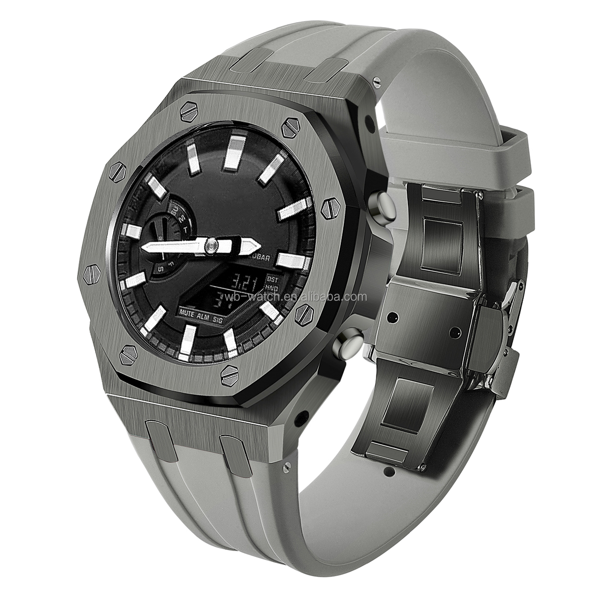 Casio Ga2100 G Shock Case Generation 5Th Mod Kit 316L Stainless Steel Silicone Watch Band