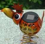Metal Birds 7 Inch 6.2 Oz Animal Shaped Solar Garden Lights