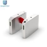 CE 40 Persons / Min Flap Barrier Turnstile Gate With IC / ID Card Reader