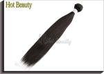 Peruvian Remy Virgin Human Hair Extensions , Silky Straight Wave