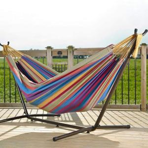 China Compact Hammock Swing Chair Household Double Swing Chair With Stand factory