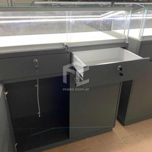 China 8mm Tempered Glass Museum Display Showcase Monomer Design factory