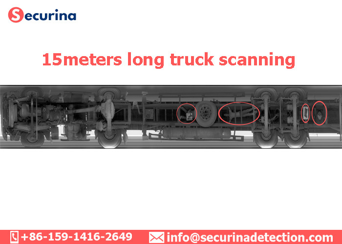 700 TVL 50T Under Vehicle Inspection System PAL Signal For Weapons Scanning