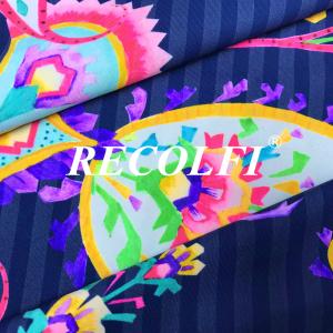 China Activewear Fabric Made Of Plastic Ink Jet Digital Print Colors Fashion Appearance factory