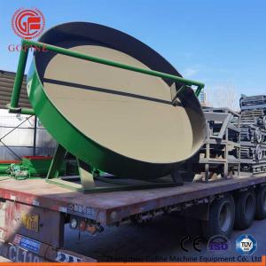 China 1000kg/H Q235 Disk Organic Fertilizer Production Line factory