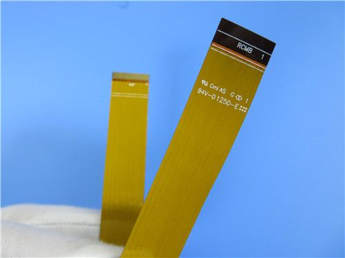 Dual Layer 0.25mm Flexible PCB Board With Polyimide Stiffener