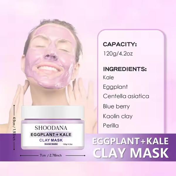 Cleaning Face Soothing Nourishing Brightening Clay Mud Face Mask Herbal Clay Mask Face Clay Mud Mask