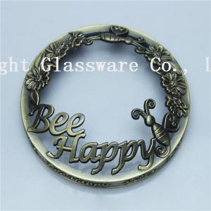 China Luxury design glass yankee candle jars lids, jar metal lids sale factory