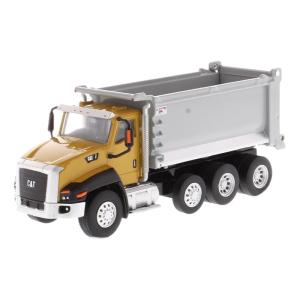 China 1/64 Scale CAT CT660 Diecast Dump Truck Model Collectible Engineering Vehicle Toy factory