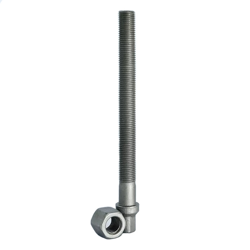 High Tensile Strength M14X1.75X330 8.8 10.9 Grade Galvanized Round Head Center Bolt HX-CBD003 for Heavy Duty Applications