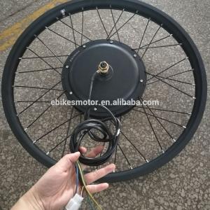 China 48V 3000W Electric Bicycle cheap Bike Conversion Kits Parts 3000W E-Cycle Ebike Fat Tire Wheel Kit factory