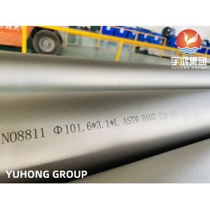 ASME SB407 UNS N08811 Incoloy 800HT Nickel Alloy Seamless Pipe