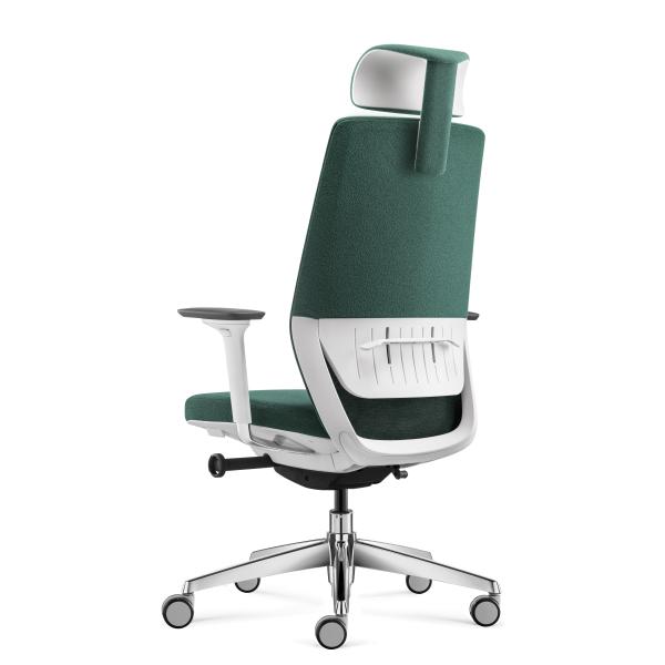 China High Back Ergonomic Modern Adjustable Office Chair RAL Color Wear Resistant factory