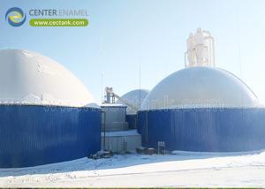 China Liquid/Gas Impermeable Bolted Steel Tanks for Biogas Digesters factory