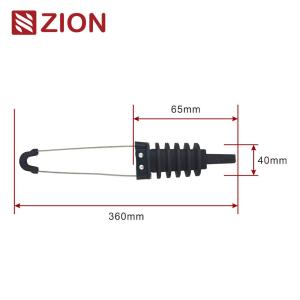China FTTX ADSS Tension Anchor Clamp ZCPGC-04 - High-Strength Solution for Fiber Overhead Wire Cable Suspension factory