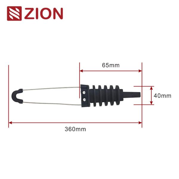 FTTX ADSS Tension Anchor Clamp ZCPGC-04 - High-Strength Solution for Fiber