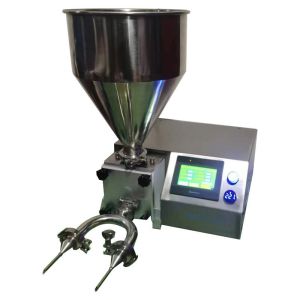 China Pneuma Piston Curry Chocolate Honey Cosmetic Cream Peanut Butter Tomato Viscosity Automatic Paste Filling Machine on sale
