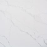 Dazzling 25MM White Veined Calacatta Kitchen Island Quartz Table Top
