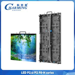 China P2.6 P2.98 Indoor Outdoor Led Video Wall Front Maintenance Screen Rental Use factory