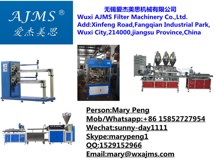 AJMS Brand CTO Block Filter Cartridge Making Machine Rated Power 16.45KW