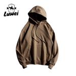 Moletons Cotton Sweatshirt Oversize Custom Gym Bulk Felpa Sports Premium Plain
