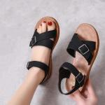 BS105 Tendon Sole Sandals Flat Shoes 2021 Summer New Shoes Student Roman Shoes