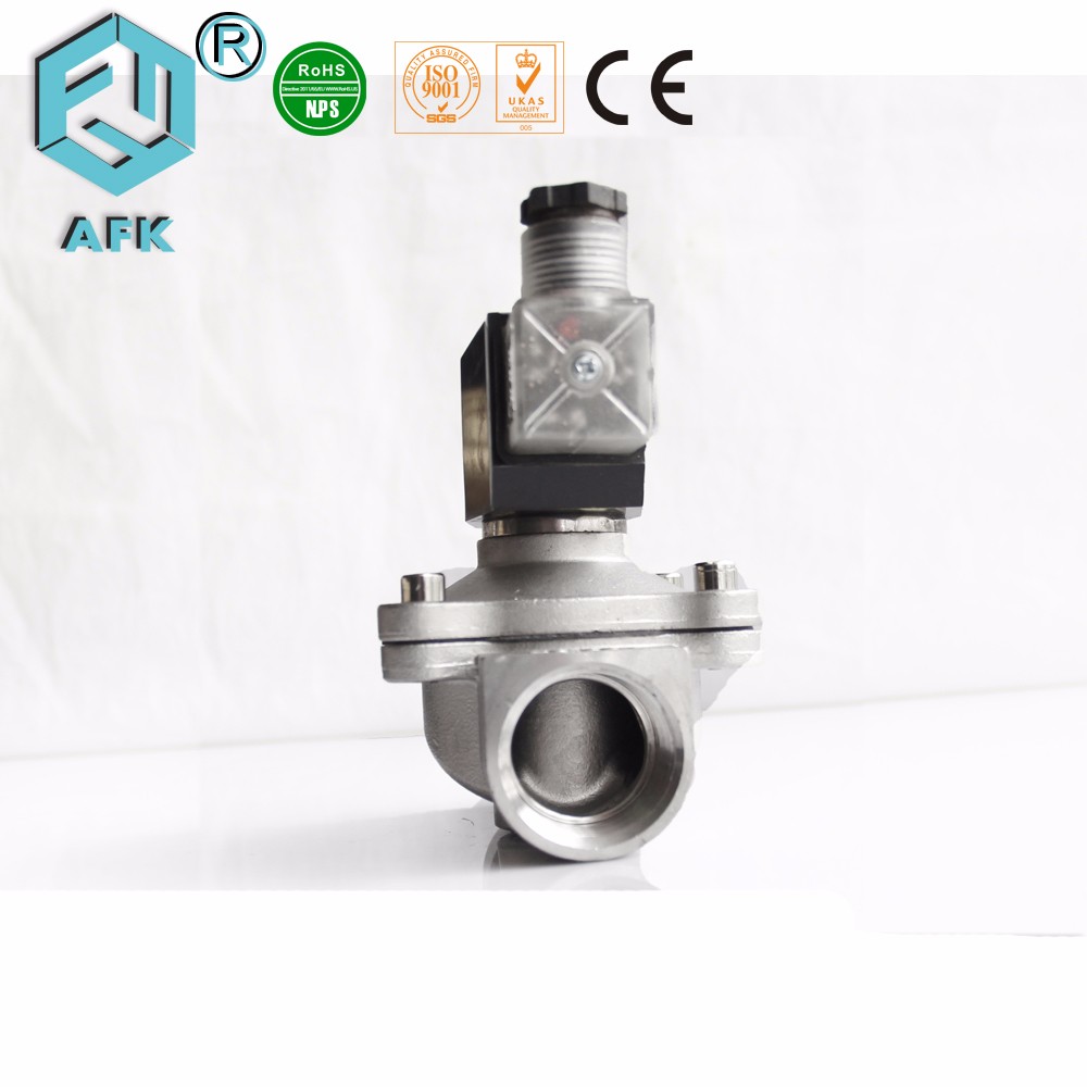 Stainless Steel 2 inch Normally Clsoed Helium Gas Solenoid Valve 220V