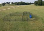 Painted 14 16 Gauge Livestock Fence Panels Temporary Lightweight Gates
