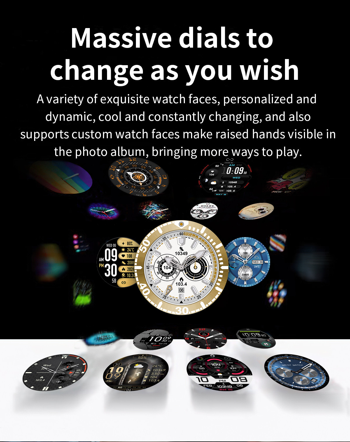 All Metal Amoled Bluetooth Calling Smartwatch Sports Mode Round Shape
