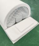 White Far Infrared Sauna Dome 30mins Or 45mins Infrared Spa Capsule