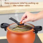 Large Capacity 8L Micro Pressure Pot Maifan Stone Non Stick Coating