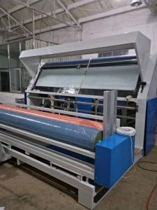 China High Efficiency Horizontal Fabric Checking Machine 1800~2800mm Door Width factory