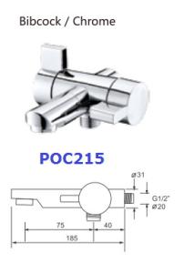 China Ceramic white Chrome plated ABS Toilet Hand Faucet For Bathroom factory
