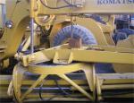 used komatsu GD511 Excavator for sale with good condition engine/low price/high