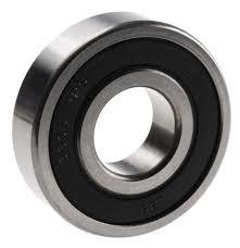 China Deep Groove sealed Ball Bearing,6305-2RS 25X62X17MM chrome steel black color factory