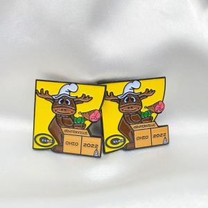 China Custom Wholesale Logo Metal Cute Cartoon Enamel Lapel Craft Pin factory