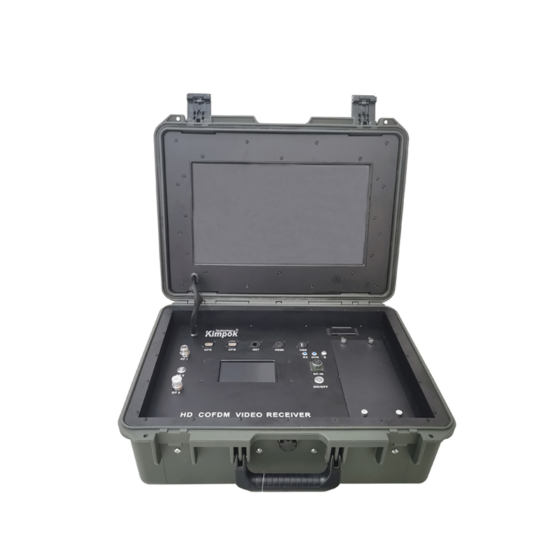 Vehicle Communication Link 300mhz-900mhz Full HD Wireless Video Receiver with QPSK Constellation and N F RF Interface
